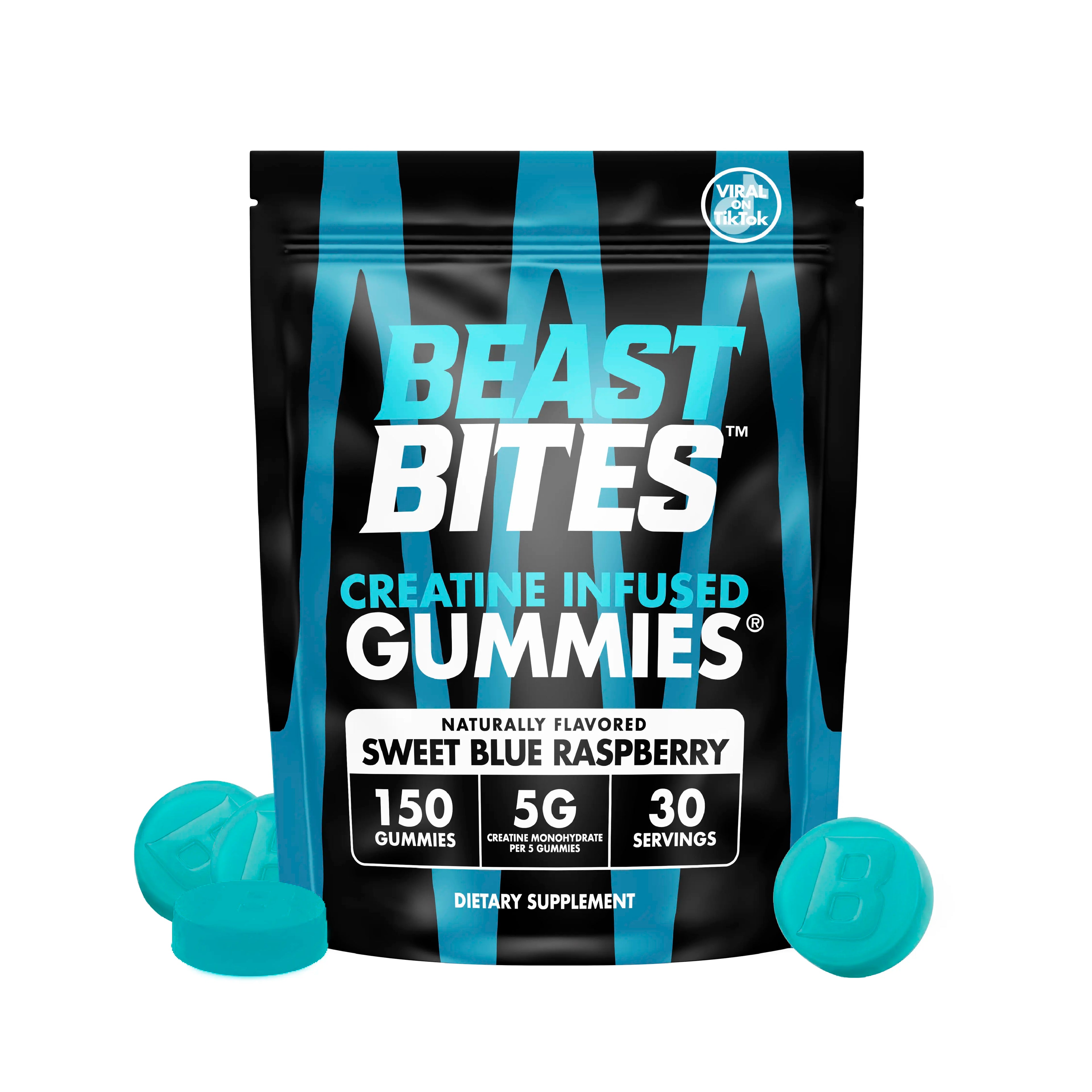Creatine Infused Gummies - Beast Bites (NSF Certified for Sport)