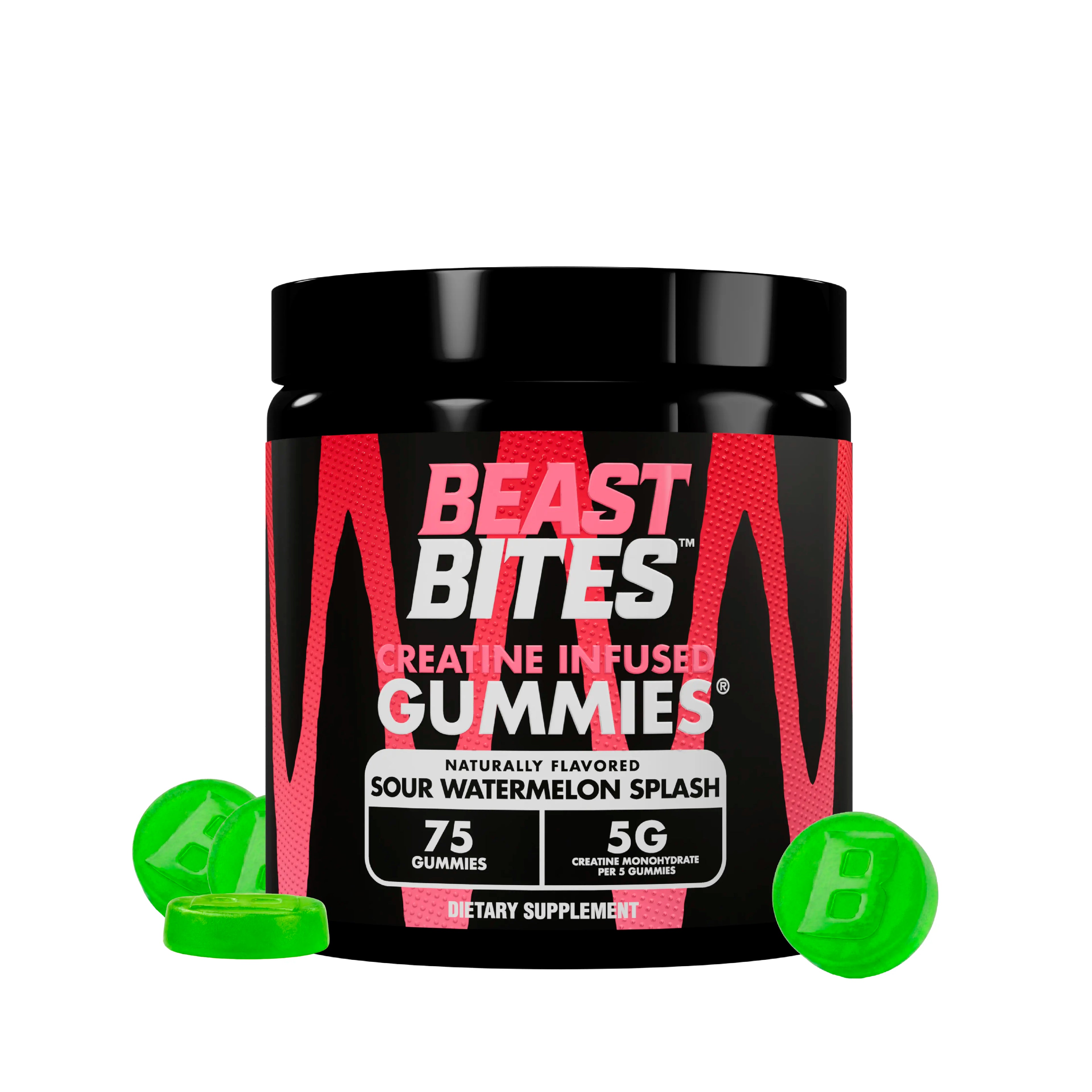 Creatine Infused Gummies - Beast Bites (NSF Certified for Sport)