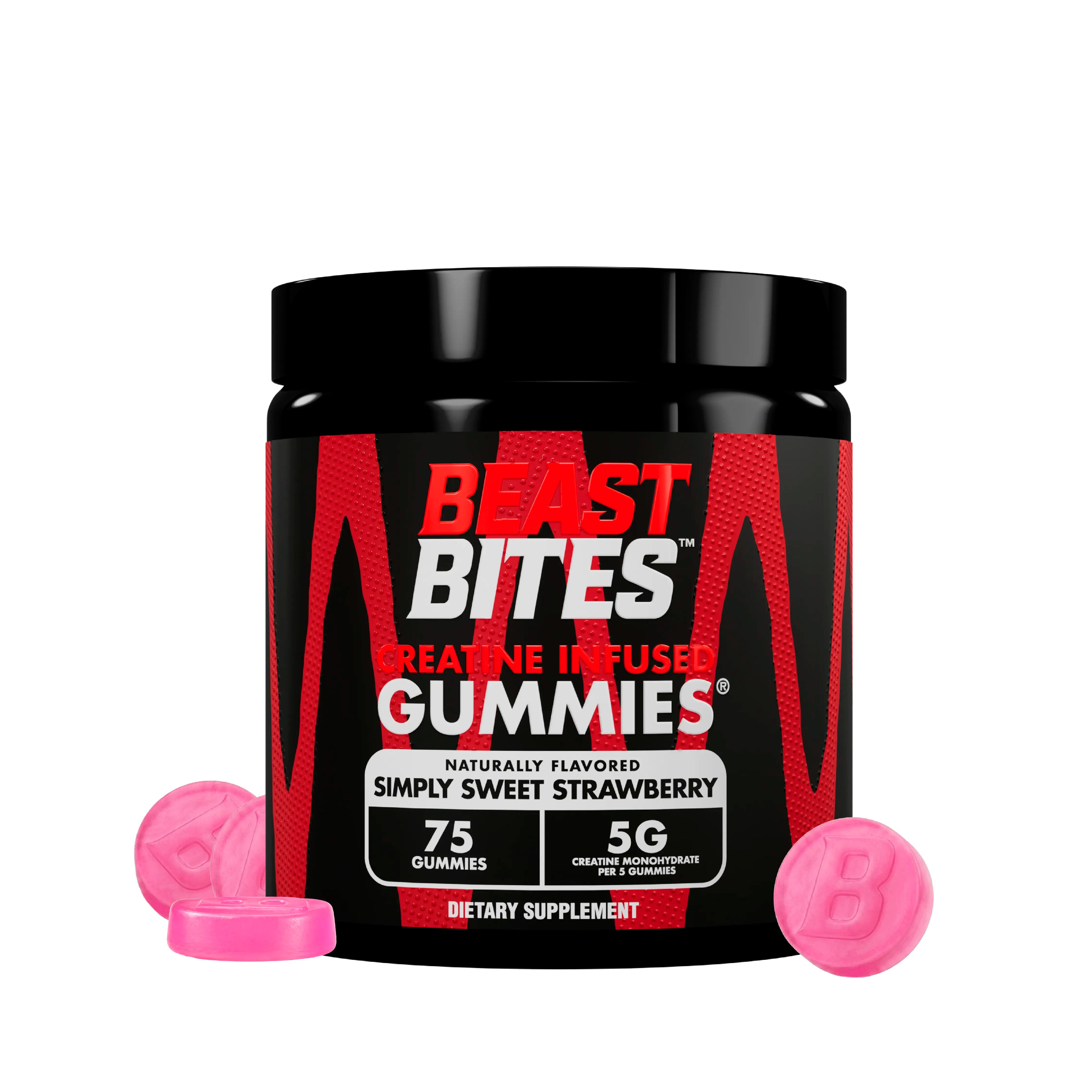Creatine Infused Gummies - Beast Bites (NSF Certified for Sport)