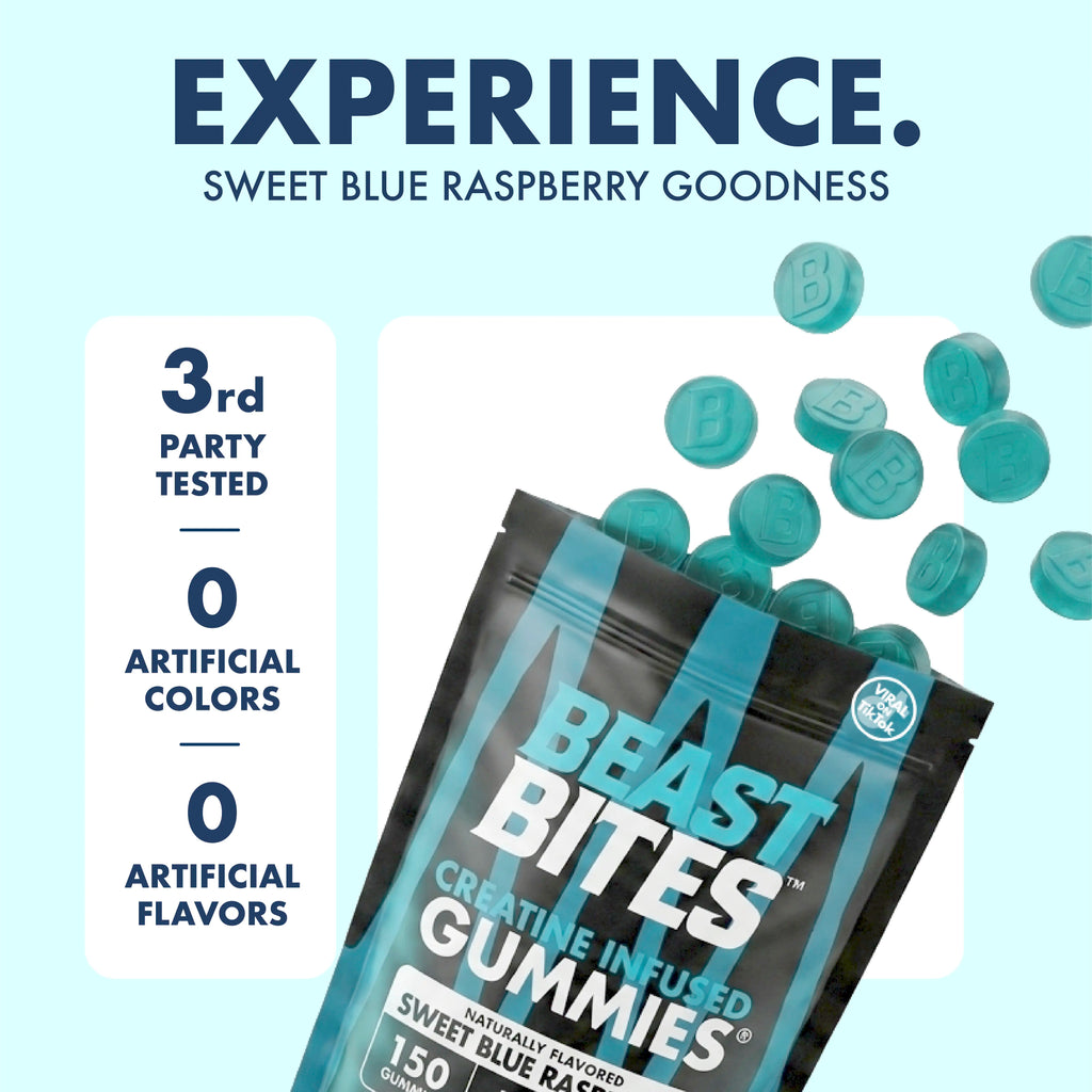 Creatine Infused Gummies - Beast Bites (NSF Certified for Sport)