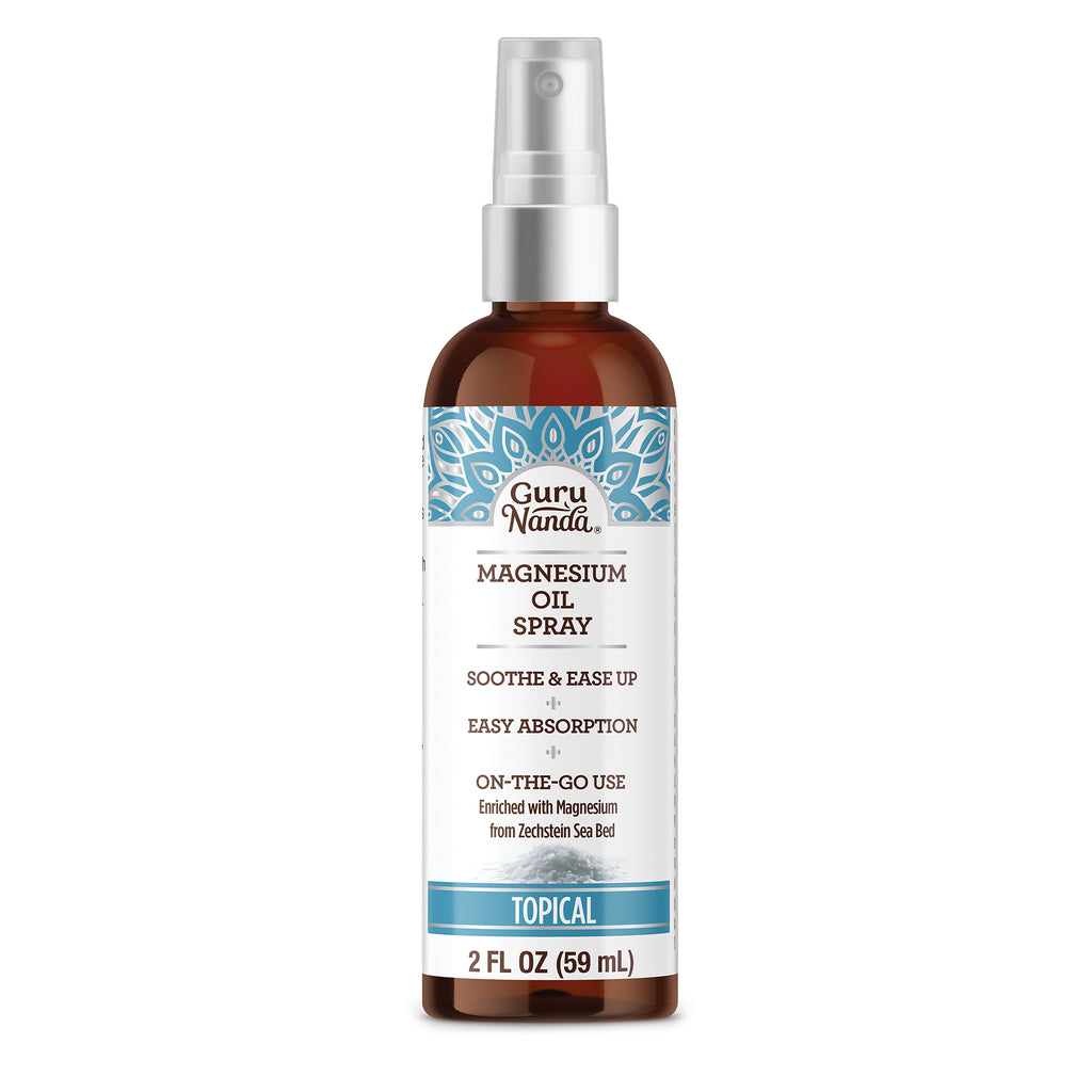 Magnesium Oil Spray for Muscle Relief and Pain Soothing - Fast Absorbing - 2 oz