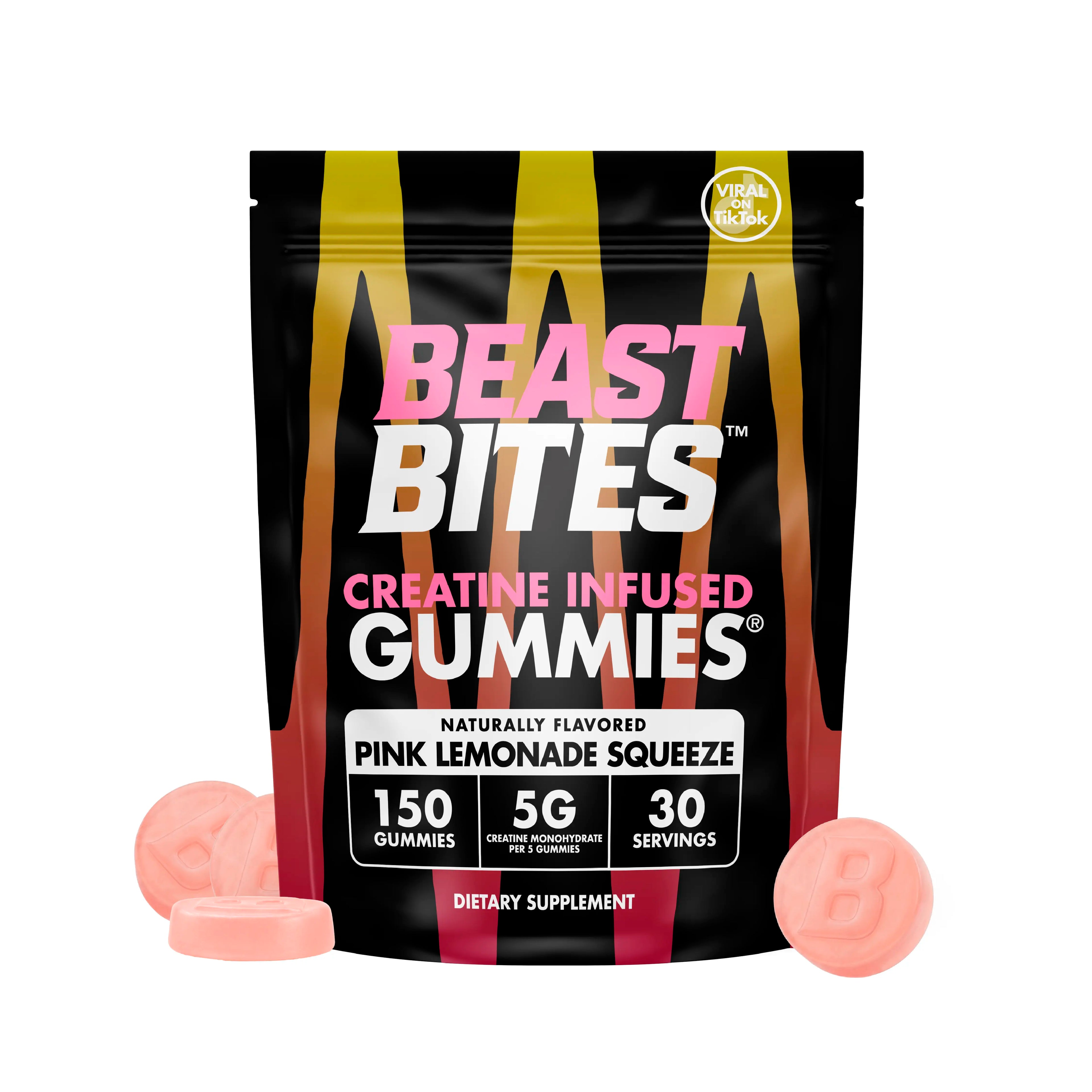Creatine Infused Gummies - Beast Bites (NSF Certified for Sport)