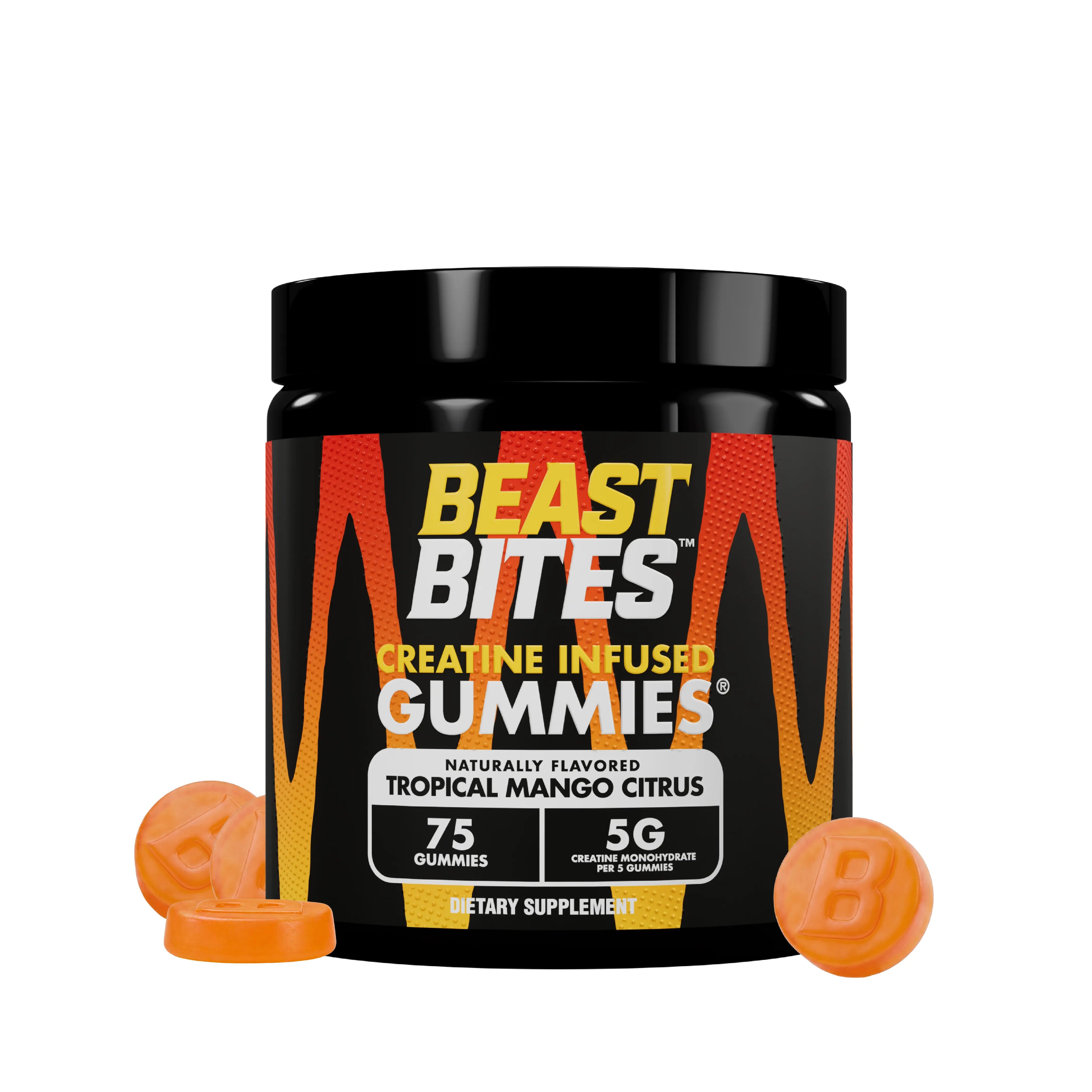 Creatine Infused Gummies - Beast Bites (NSF Certified for Sport)