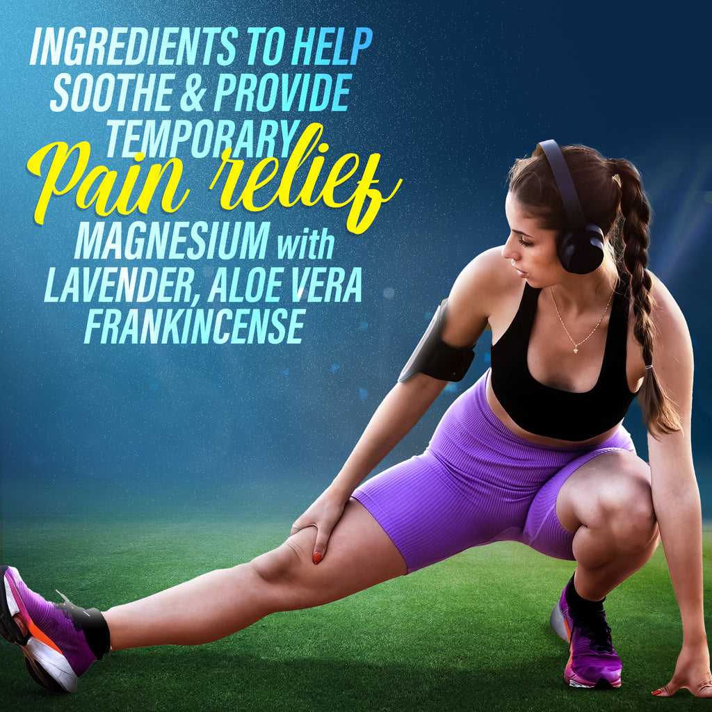 Magnesium Oil Spray for Muscle Relief and Pain Soothing - Fast Absorbing - 2 oz