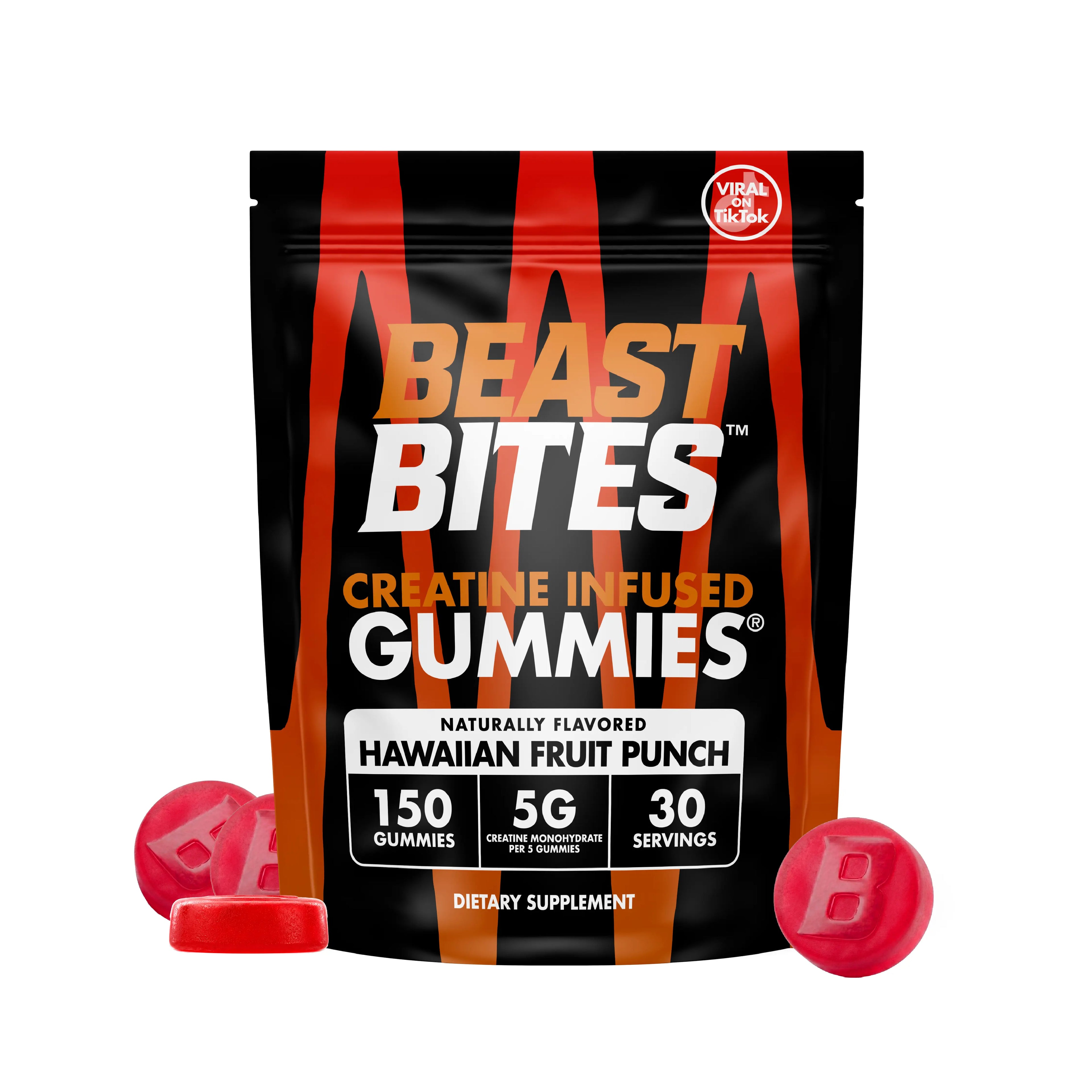 Creatine Infused Gummies - Beast Bites (NSF Certified for Sport)